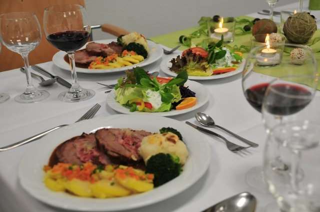 AKZENT Hotel Stadt Schlüchtern ***S Restaurante foto
